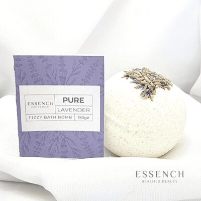 PURE Lavender Fizzy Bath Bomb – 100mg CBD