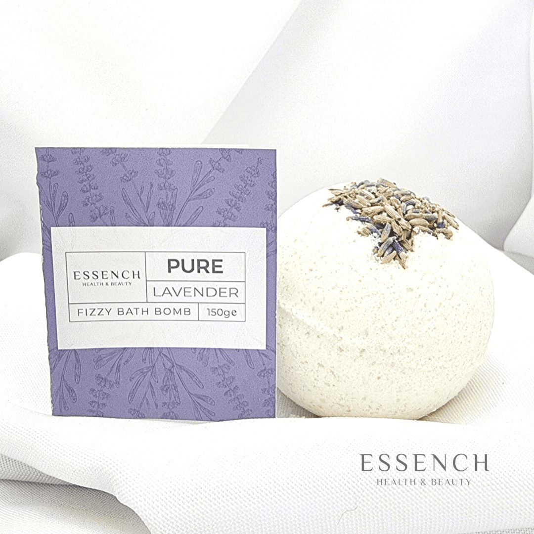 PURE Lavender Fizzy Bath Bomb – 100mg CBD