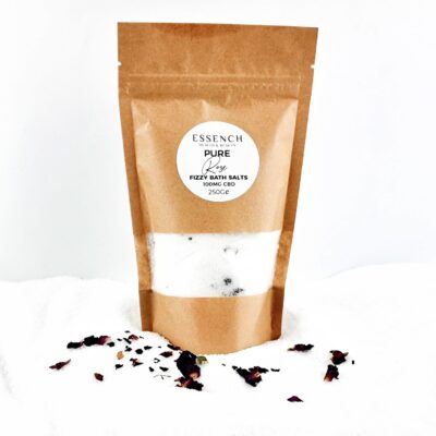 PURE Rose CBD Fizzy Bath Salts - Suitable for all skin types